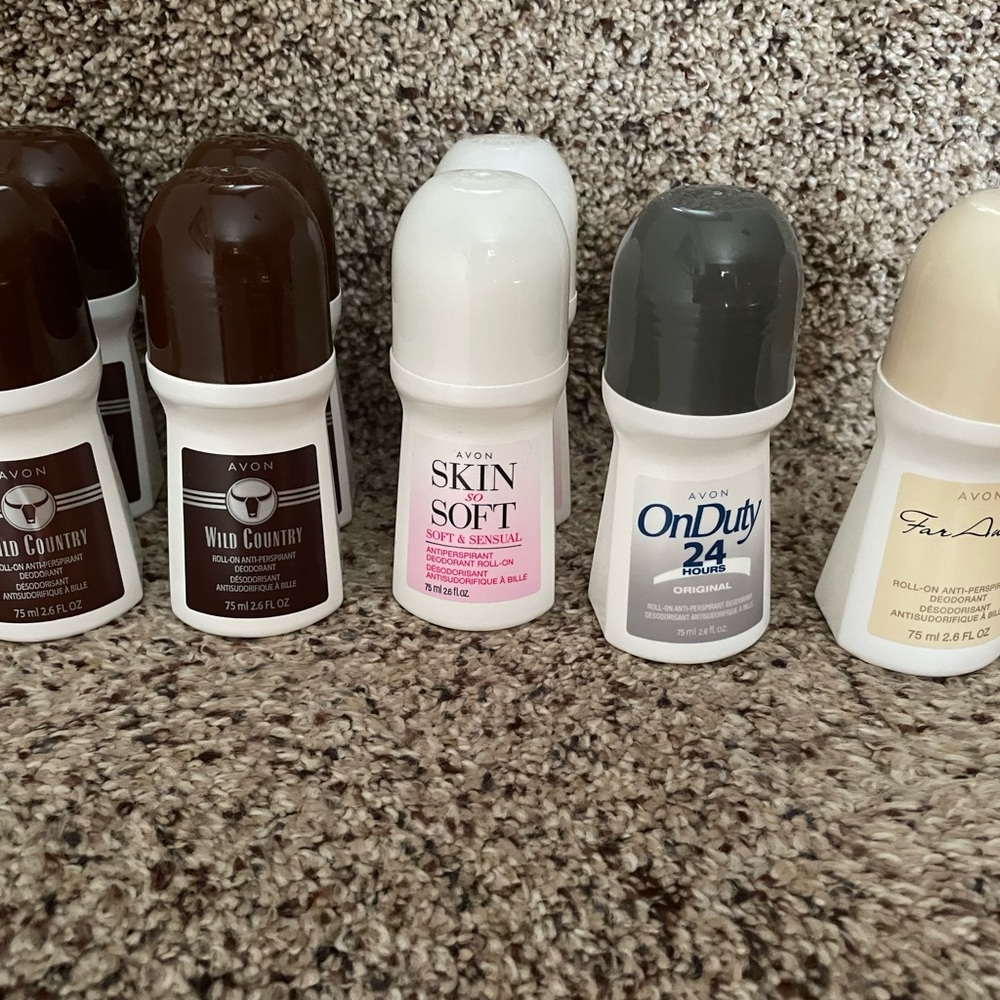 Avon lot of assorted deodorant NEW UNOPENED mixed